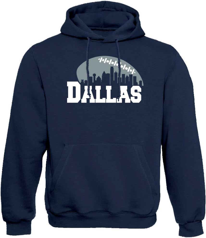 Xtreme Apparrel City Skyline Men's Hoodie For Football Fans