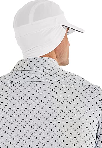 Coolibar Upf 50+ Men's Women's Emmett Convertible Ear Flap Hat - Sun Protective (Xx-Large- White) #TOP3