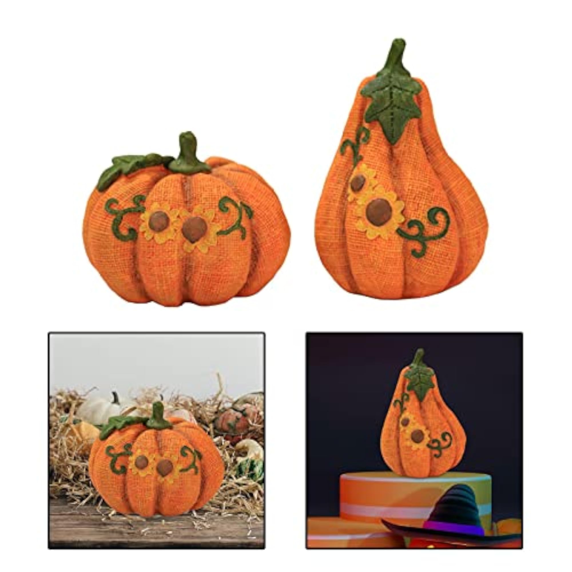 Artificial Pumpkins Fall Seasonal Home Decoration