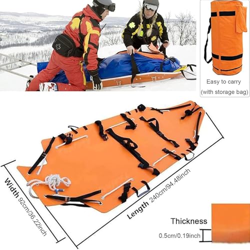 Tablero portátil de trauma con estructura robusta para rescate médico intensivo 3