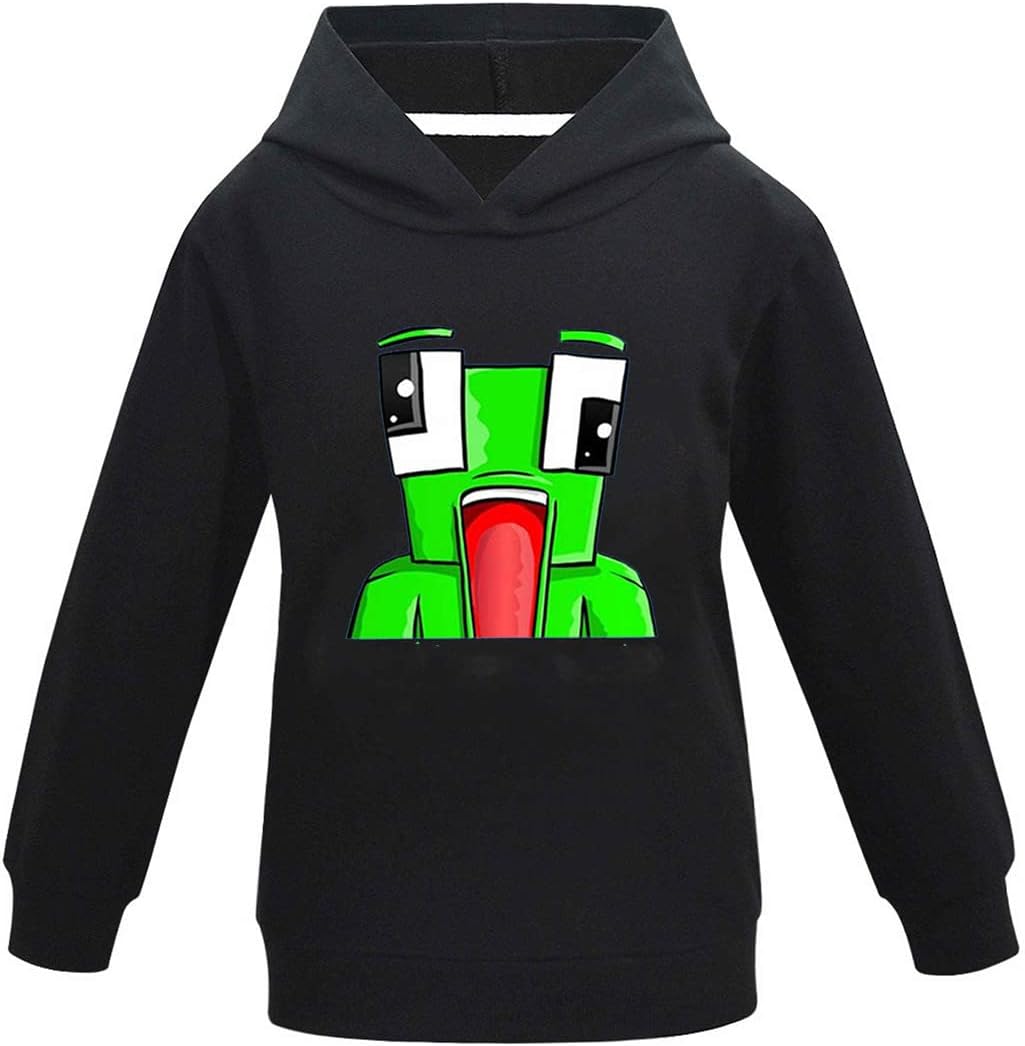 Kids Funny YouTube Gamer Long Sleeve Hoody T-Shirt for Boys and Girls Tees Tops Hoodies
