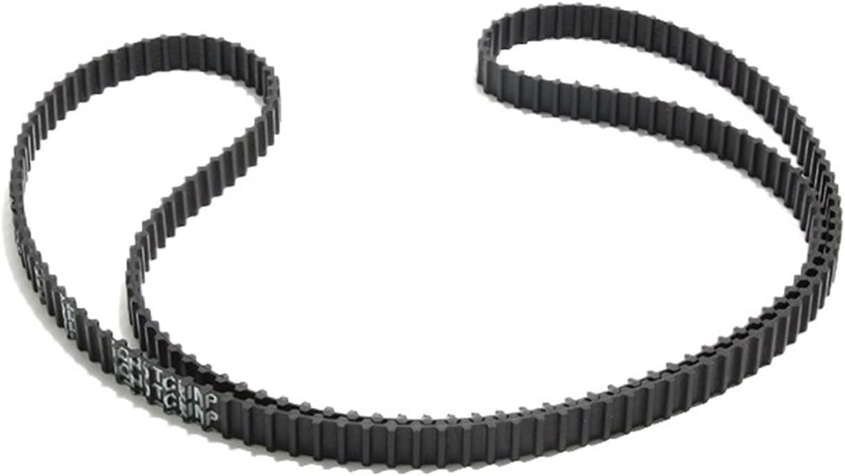 Rubber Double-Sided Toothed Belt 10mm/12.7mm/15mm Belt Width 218DXL- 270DXL Teeth Pitch 5.08mm