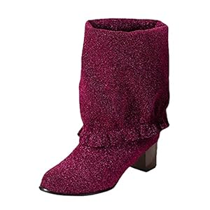 Schoenen Cowboy Laarzen Dikke Hak Vrouwen Laarzen Herfst En Winter Nieuwe Vrouwen Schoenen Ronde Hoofd Hoge Hak Mode Laarzen Hochwertig Winter Laarzen Voor Vrouwen