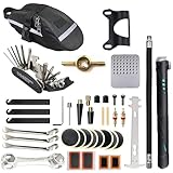 Mini-Fahrradpumpe: Die Mini-Fahrradpumpe mit einem Druck von 120 PSI kann im Notfall Ihre Fahrradreifen aufpumpen. Sie wird mit verschiedenen Ventiladaptern geliefert, die nicht nur für Fahrradreifen, sondern auch für Schwimmreifen, Bälle und mehr verwendet werden können.