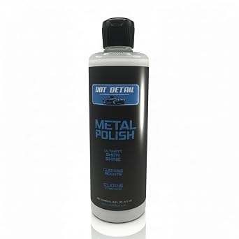 Metal Polish, 16 fl oz, Ultimate Show Shine, Cleans and Protects Aluminum, Stainless Steel, Brass, Copper, Silver, Gold