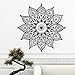 Dekoratives Vinyl Mandala - Mandala Sticker - Yoga Sticker - Böhmisches Schlafzimmer Dekor - Yoga Studio Dekor - Mandala Tapeten 57X57cm