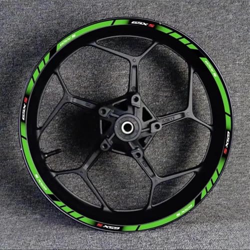 Garniture adhésive de jantes premium pour Suzuki GSXS1000 liserés réfléchissants étanches haute qualité