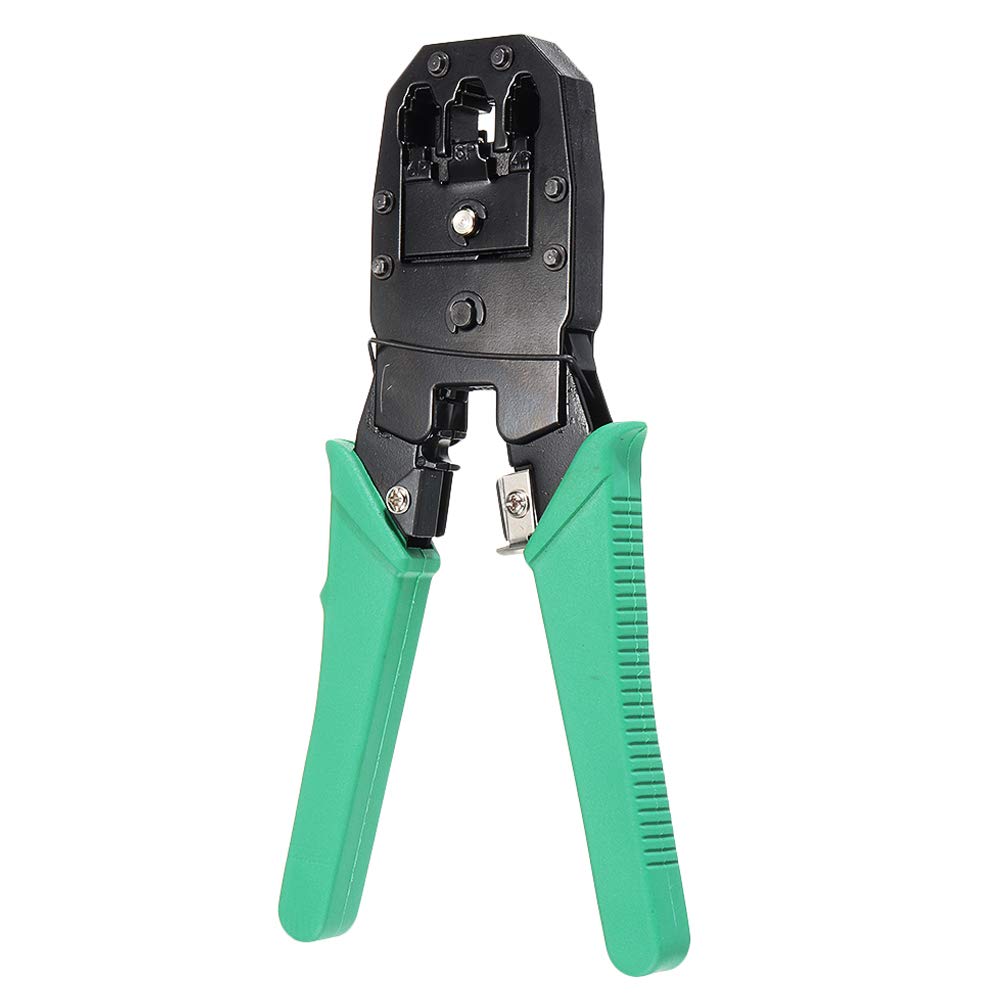 CCChaRLes Kit De Réparation De Réseau 2Kt-2170 Testeur De Câble De Réseau Test Pince Coupante Combinaison Manuelle Ensemble D'Outils De Quincaillerie