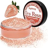 Purpurina Comestible, Chocolate-Oro Rosa