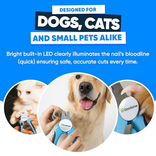 LED Pet Nail Clippers with Light for Safe Pet Grooming – Eco-Friendly Plastic, Sharp Blades for Dogs, Cats & Small Pets, Easy-to-Use Trimmer for Paws - Image 4