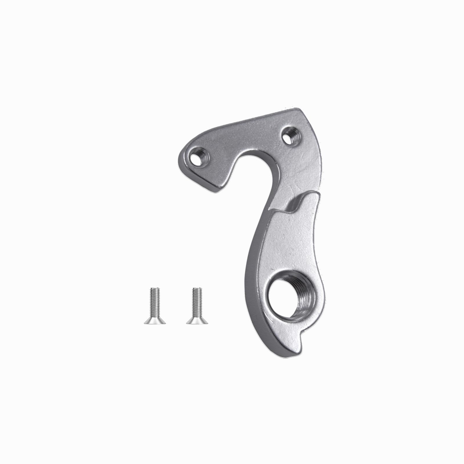 TerchPilet Rear Derailleur Hanger 138/GH-056 with Bolts, Silver Aluminum Alloy Replacement for Pinarello Dogma F8 F10 F12 FP2 FP3 FP7 Marvel Paris Prince Razha FCX Eddy Merckx Compatible Bikes