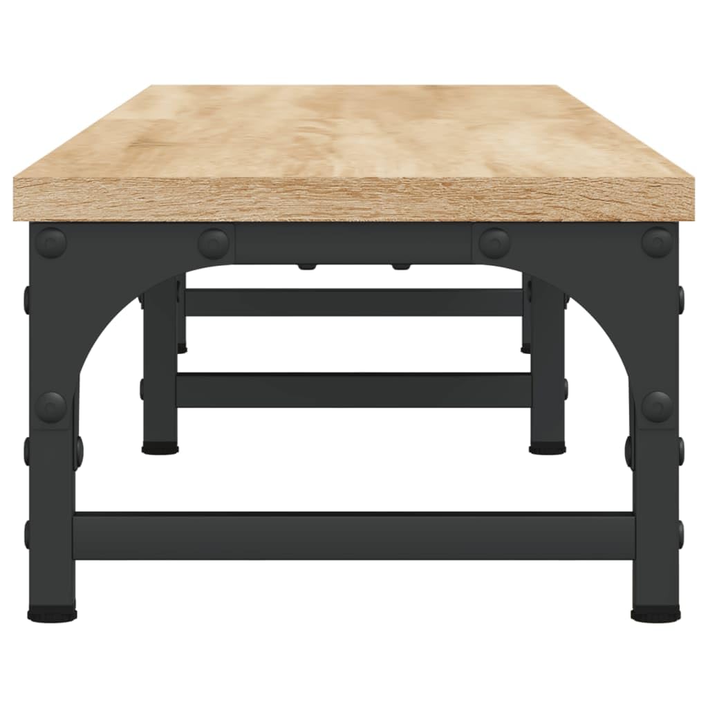 vidaXL Support de moniteur chêne sonoma 105x23x15,5 cm bois ingénierie