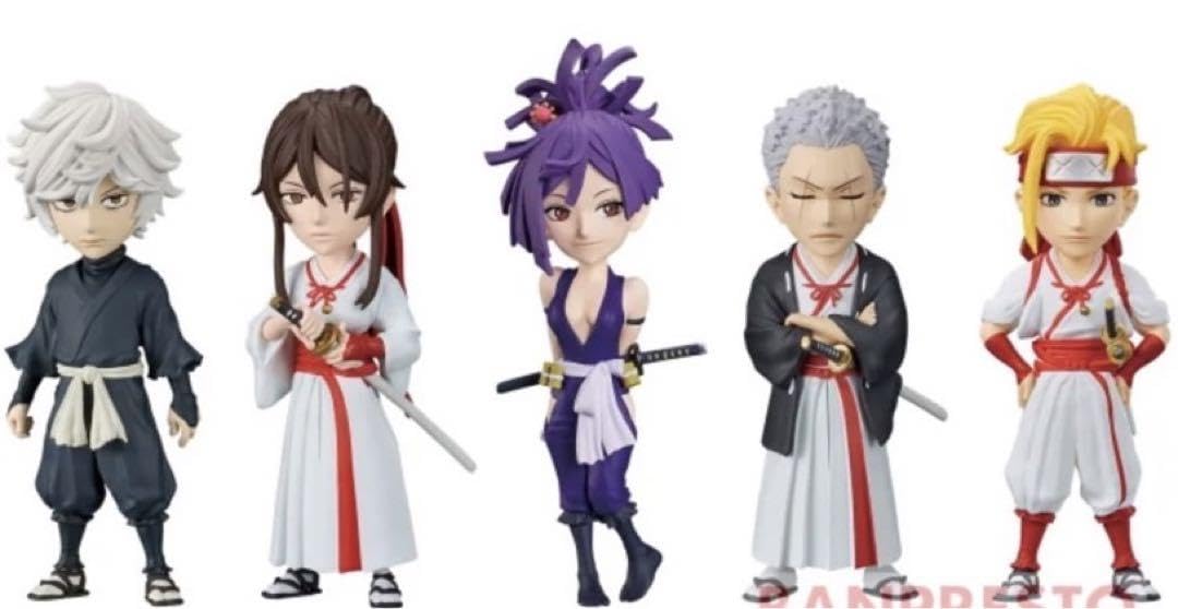 地獄楽フィギュア 画眉丸 佐切 杠 士遠 付知　DXF Luminasta Amazon.co.jp: 地獄楽 ワーコレ 画眉丸 佐切 士遠 杠 典坐 フィギュア