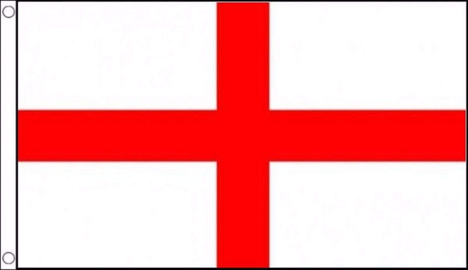 1000 Flags England St George Cross Flag 5'X3' (150Cm X 90Cm) Heavy Duty Nylon