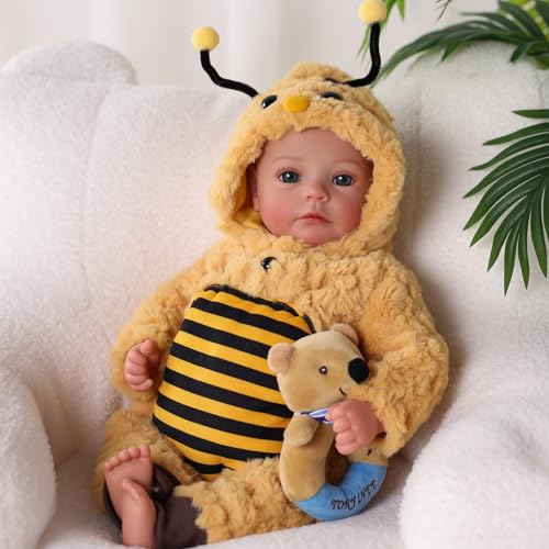 Muñeca BABESIDE para bebé de 16 pulgadas con accesorios miniatura 3
