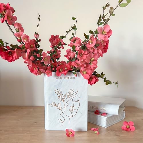 Preisvergleich Produktbild Buchvase für Blumen