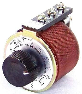 Variable Power Transformer autotransformer, Panel Mount, Single 1 Phase 120 Vac Input,0-120 Vac Output, 550VA 4.5Amp