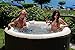 Jbay.Zone 7150017 bañera Jacuzzi Hinchable eléctrica, 800 Liters, Negro, 180 x 180...
