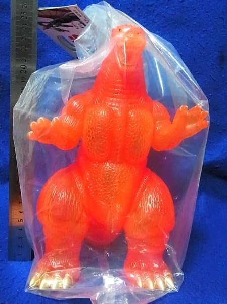 マルサン　ゴジラ1995 　デスゴジ　350 バーニングオレンジ　ソフビ マルサン ゴジラ1995 デスゴジ 350 バーニングオレンジ ソフビ