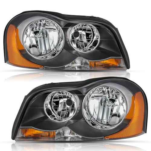 TUSDAR Headlight Assembly Replacement for Volvo XC90 2003 2004 2005