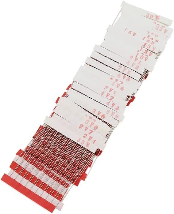 AAKOMA diode 270 Pcs 27 Values 1/2W 0.5W Zener Diode Assorted kit Assortment Set New