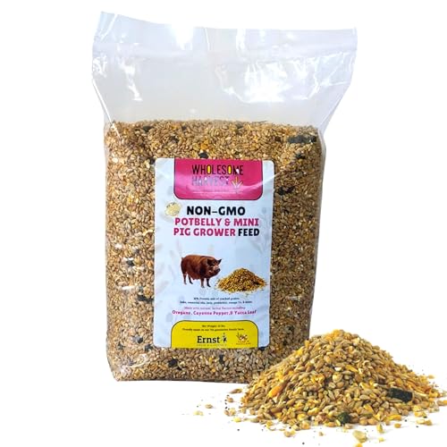 Wholesome Harvest Non-GMO Potbelly & Mini Pig Grower Feed 10 lbs
