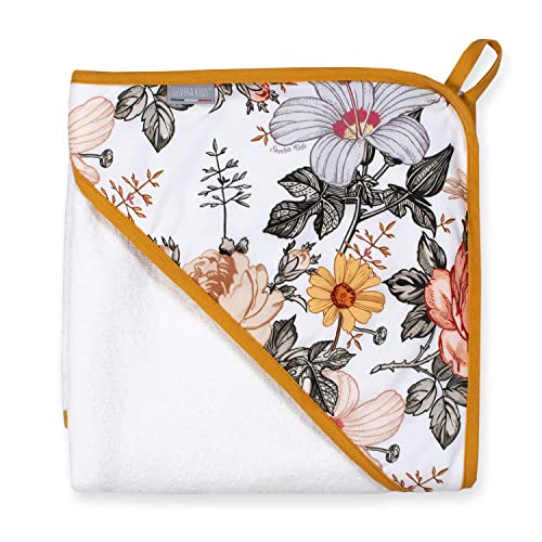 Cape de bain Sevira Kids Néo Vintage en coton et bambou 75x75 cm