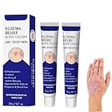 Dermatitis Und Ekzem Creme,Schnelle Linderung bei Ekzemen, Dermatitis, Hautausschlägen, Juckreiz...