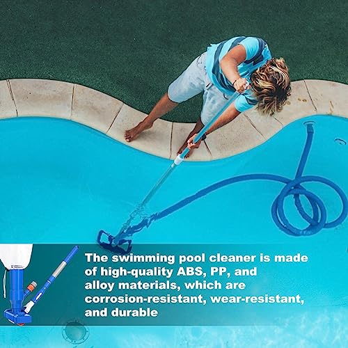 Poolsauger Staubsauger Pool Sauger Poolreinigung Bodensauger Mit Stange Handpoolsouger Vakuumsauger Für Die Reinigung Von Whirlpools, Spas Und Oberirdischen Pool-Staubsaugern – Bild 3