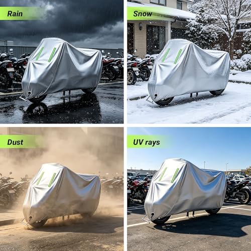 Housse Moto Zeeho Ae 8 S+ Protection Extérieure Argent - 5