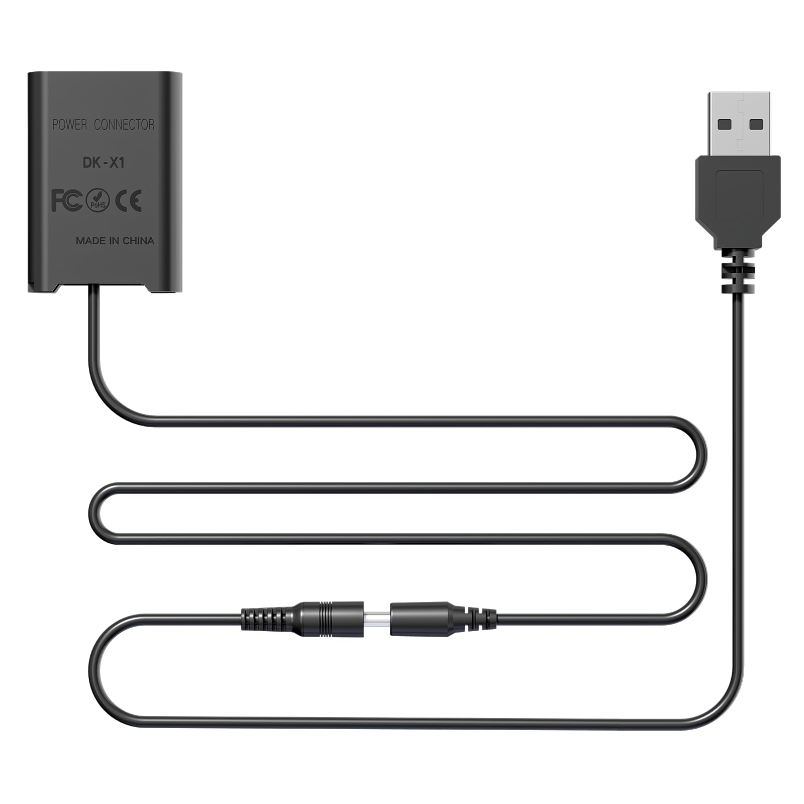 Amazon.com : F1TP USB-B to NP-BX1 Dummy Battery DK-X1 DC Coupler