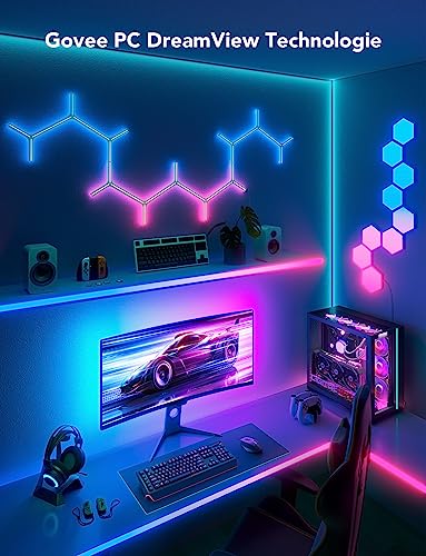 Govee G1 Gaming-Monitor-Licht, Smart RGBIC Wi-Fi LED-Hintergrundbeleuchtung – Ansicht 8