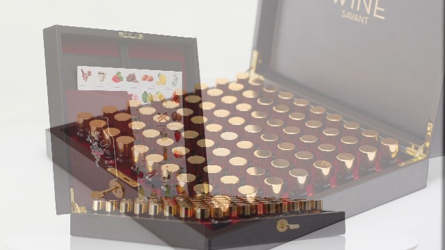 Wine Aroma Kit, Tasting & Smelling Aroma Set For Both White & Red