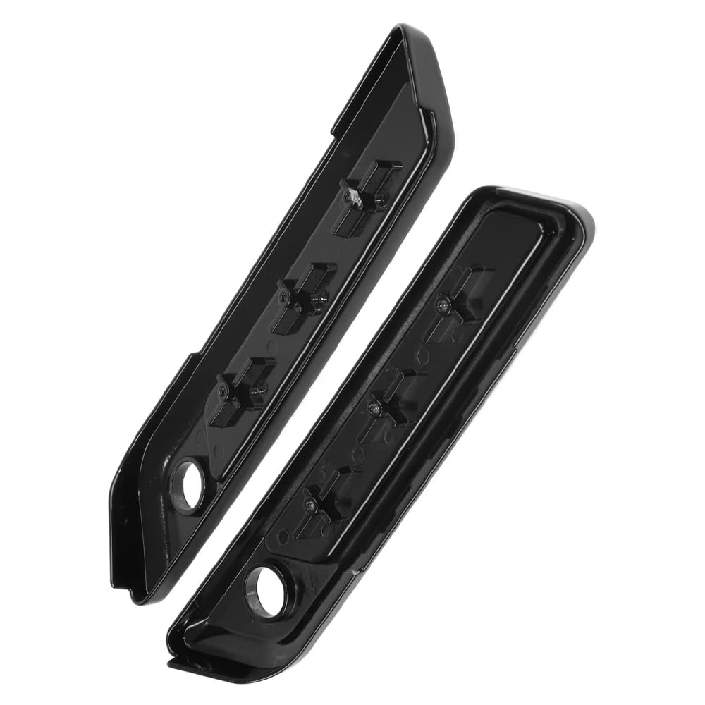 Riloer Housse de protection extérieure pour sacoche de selle de moto - Housse de protection latérale compatible avec Harley - Fumé