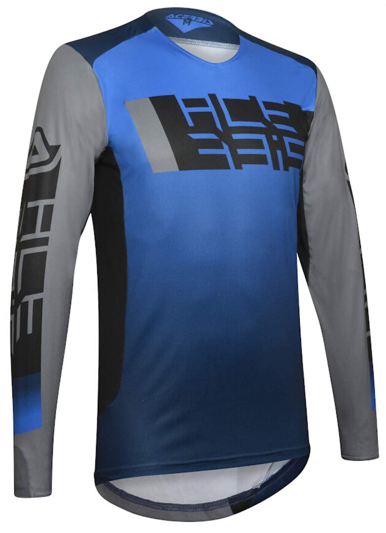 Acerbis LTD Outrun Maglia Motocross Blu/Grigio XXL