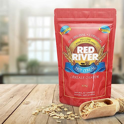 Red River Cereal - Cracked Wheat Hot Cereal (2Lbs / 5-Pack) Made In Canada At Arva Flour Mills - All Natural, No-Additives #TOP5