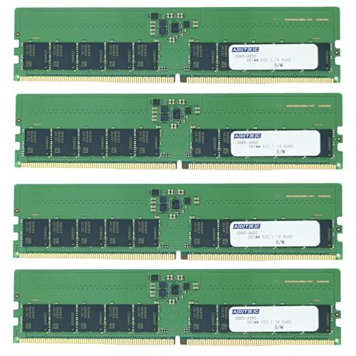 AhebN ADS4800D-E32GDB4 UNۏ DDR5-4800 UDIMM ECC 32GBx4 2Rx8
