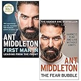 Ant Middleton Collection 2 Books Set (First Man In, The Fear Bubble [Hardcover])