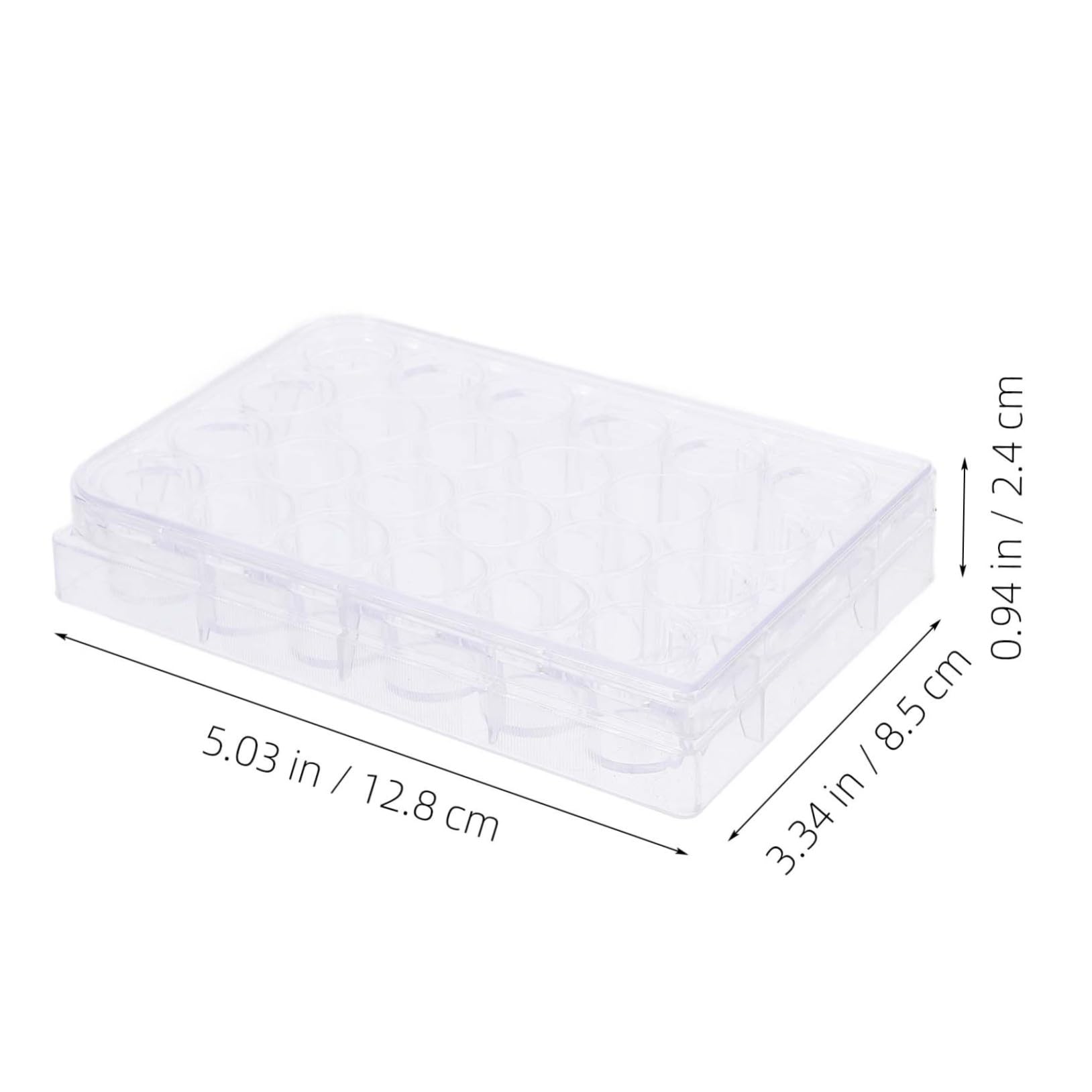 BUGUUYO Culture Plate Cell Culture Dish Bacteriass Science Kit Laboratory Supplies Culture Reaction Plate Lab Dish Lab Petri Plates Culture Treated Plate Lab Petri Dish Plastic Transparent