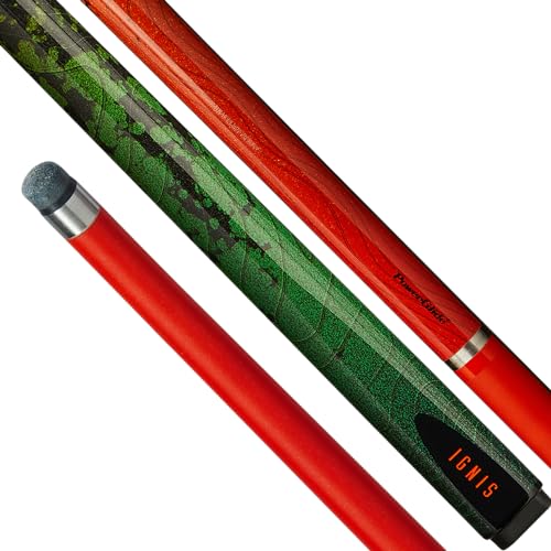 Queue de billard en carbone POWERGLIDE Ignis 57'' finition gloss 19 oz