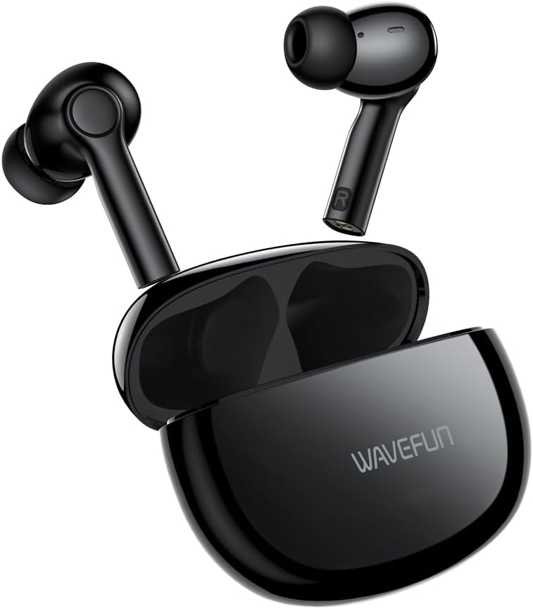Star Wireless Earbuds Bluetooth Earphone Lightweight Design Deep Bass 10mm Driver Bluetooth 5.3 in-Ear Earphone Clear Call by AI ENC with Microphone for Android iPhones Samsung