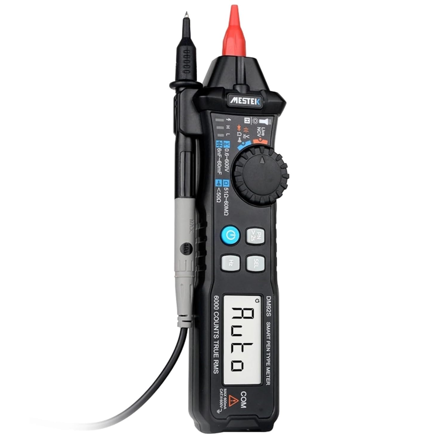 Digital Multimeter 6000 Counts Pocket Pen Type Auto/Smart Multimeter NCV Detection Electric Multimeters DC/AC Voltage Multimetro