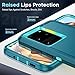 LeYi Compatible for Samsung Galaxy S20 Ultra Case: Heavy Duty 3 in 1 Samsung S20 Ultra Case, Military Grade Shockproof Phone Case Cover for Samsung Galaxy S20 Ultra (Teal)