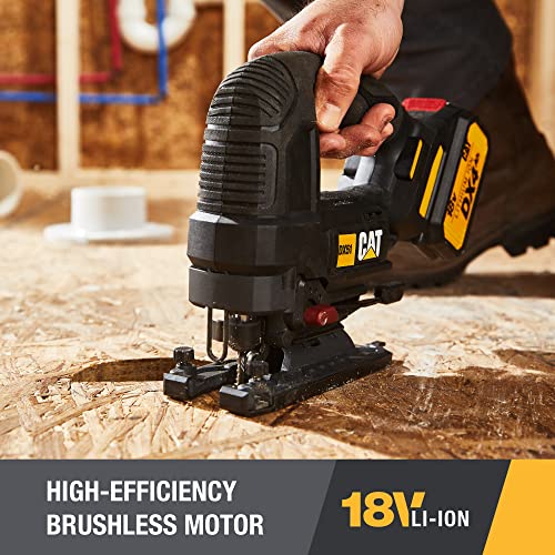 Cat® 18V 1 FOR ALL Cordless Jig Saw with Brushless Motor (Tool Only) - DX51B - image 6