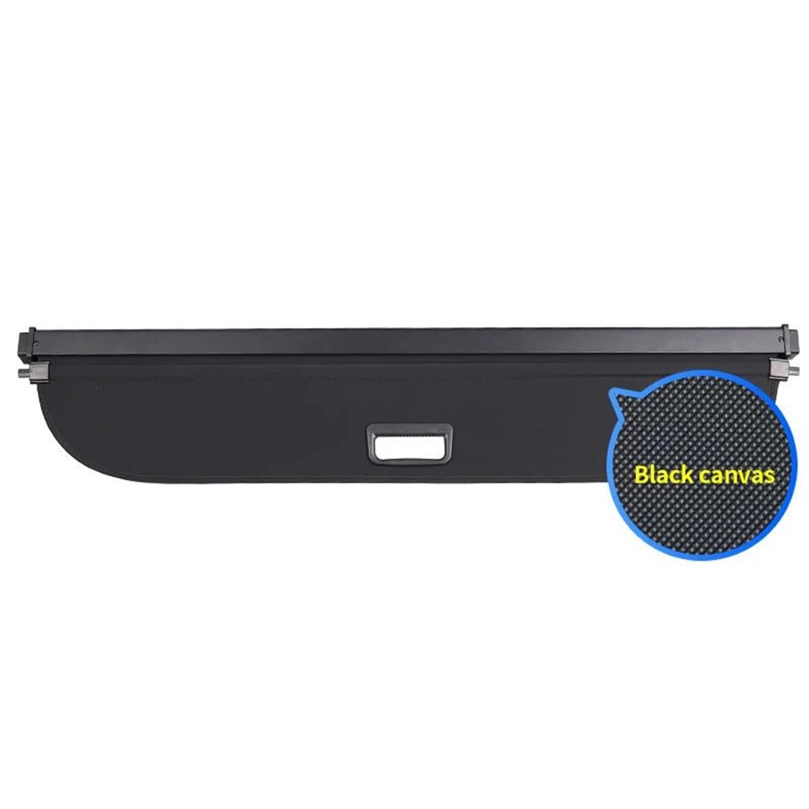 Genérico Cubierta de Carga para Maletero Cubierta De Carga Retráctil Maletero para Ford para Mach-E 2021-2024 Estante Paquetes Escudo Antipeeping Privacidad Interiores Coche(Canvas)