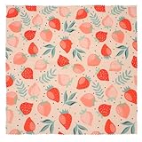 Hemobllo Envoltorios de Cera de Abeja Reutilizables 3 Piezas Tela de Algodón Orgánico para Conservar Alimentos Preservación Ecológica de Frutas y Verduras Aptos para