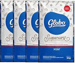 Farinha de Trigo Globo Superiore Tipo 1 W300 (4KG)
