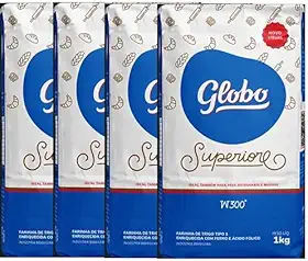Farinha de Trigo Globo Superiore Tipo 1 W300 (4KG)