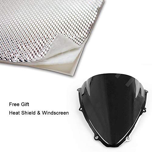 Matte Black Motorcycle Full Kit Injection Bodywork Fairing for Yamaha YZF R6 2008-2016 YZFR6 - Thumbnail 3