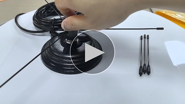 Amazon.com: UAYESOK VHF/UHF Mobile Base Antenna Ground Plane Mount